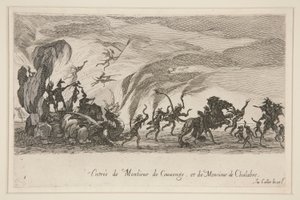 Combattimento alla Barriera, Entrata di Monsieur de Couvonge e di Monsieur de Chalabre