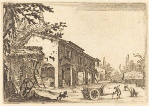 Cortile di una fattoria