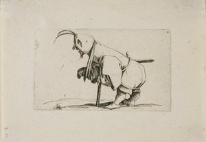 Zoppo con un Cappello, da Varie Figure Gobbi da Jacques Callot