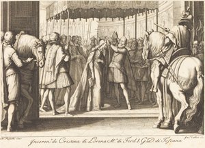 Incoronazione della Granduchessa da Jacques Callot