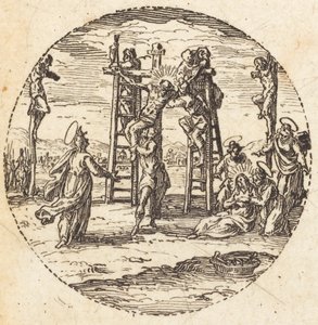 La discesa dalla croce da Jacques Callot