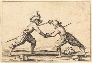Duello con Spade da Jacques Callot