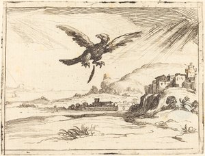 Aquila che perde una vecchia piuma, 1628