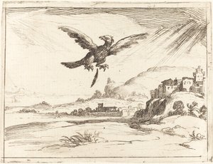 Aquila che perde una vecchia piuma, 1628