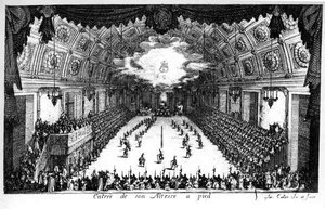 Ingresso di Sua Altezza a Piedi da Jacques Callot