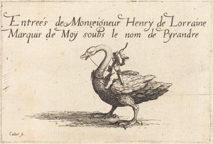 Ingresso di Monseigneur Henry de Lorraine, Marchese de Moy, sotto il Nome di Pirandre da Jacques Callot
