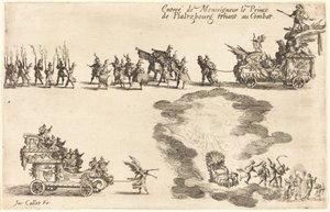 Ingresso del Principe di Pfaltzbourg da Jacques Callot