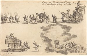 Ingresso del Principe di Pfaltzbourg da Jacques Callot