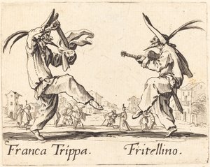 Franca Trippa e Fritellino da Jacques Callot