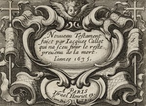 Frontespizio, c.1635 da Jacques Callot