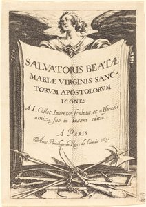 Frontespizio per "I Grandi Apostoli" da Jacques Callot