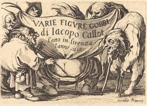 Frontespizio per "Varie Figure Gobbi" da Jacques Callot
