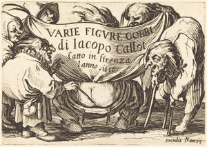Frontespizio per "Varie Figure Gobbi" da Jacques Callot