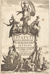 Frontespizio per gli "Statuti dell