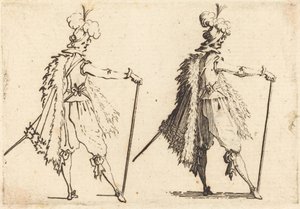 Gentiluomo con bastone, c. 1617