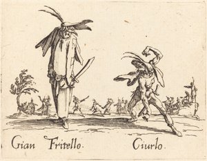 Gian Fritello e Ciurlo da Jacques Callot