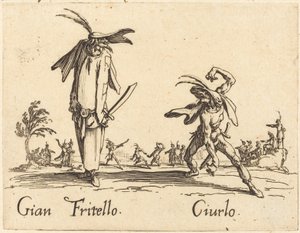 Gian Fritello e Ciurlo da Jacques Callot