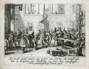 La vita del figliol prodigo ... (incisione) da Jacques Callot