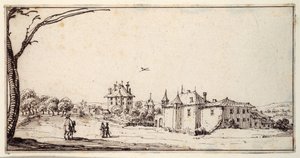 La Vieille et la Neuve Malgrange da Jacques Callot