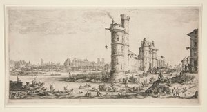 Le Pont Neuf da Jacques Callot