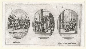 I miracoli della Passione ... (incisione) da Jacques Callot