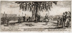 Le miserie e le disgrazie della guerra ... (incisione) da Jacques Callot