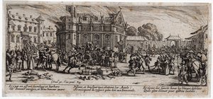 Le miserie e le disgrazie della guerra ... (incisione)