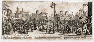 Le miserie e le disgrazie della guerra ... (incisione) da Jacques Callot
