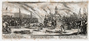 Le miserie e le disgrazie della guerra ... (incisione) da Jacques Callot