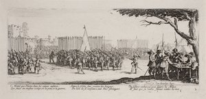 Le Miserie e i Malanni della Guerra (foglio 2) da Jacques Callot