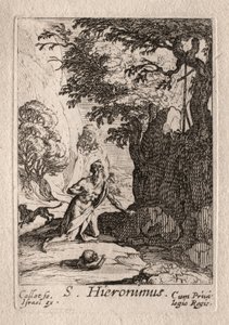 I penitenti: San Girolamo da Jacques Callot
