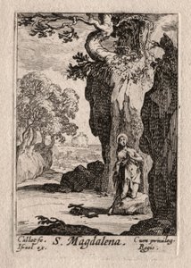 I Penitenti: Santa Maddalena penitente da Jacques Callot