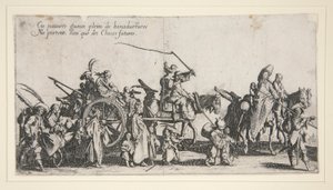 I bohemiens in marcia da Jacques Callot