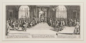 Le grandi miserie della guerra: No. 18 - Distribuzione delle ricompense da Jacques Callot