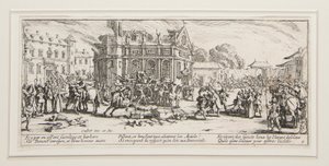 Le grandi miserie della guerra: No. 6 - Devastazione di da Jacques Callot