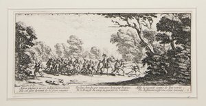 Le grandi miserie della guerra: No. 9 - Scoperta dei malfattori da Jacques Callot