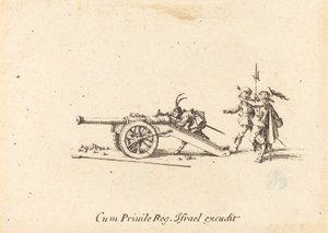 Caricamento del cannone da Jacques Callot