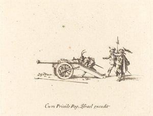 Caricamento del cannone da Jacques Callot