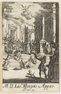 Martirio di san Giovanni, il Minore, tavola sette da I martiri degli apostoli