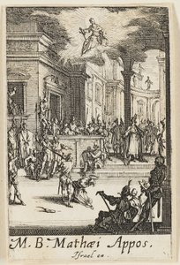 Martirio di san Matteo, tredicesima tavola da I martiri degli apostoli