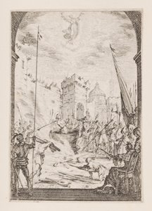 Martirio di San Giovanni Evangelista, n. 2 da Il martirio degli apostoli