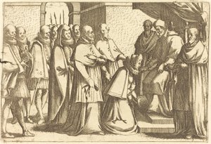 Udienza papale da Jacques Callot