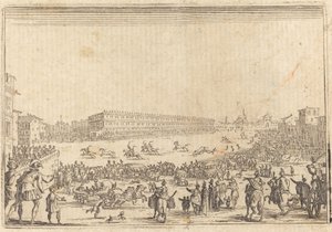 Piazza presso alla Porta al Prato da Jacques Callot