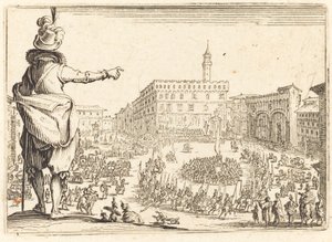 Piazza della Signoria, Firenze, c. 1622
