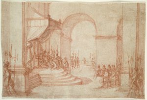 Pilato si lava le mani da Jacques Callot