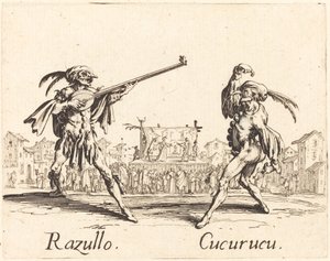 Razullo e Cucurucu da Jacques Callot