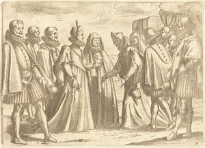 Ricevimento a Mantova da Jacques Callot