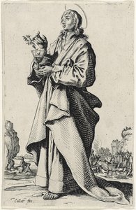 San Giovanni Evangelista da Les Grands Apôtres, 1631 da Jacques Callot