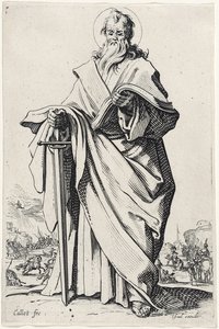 San Paolo da Les Grands Apôtres, 1631 da Jacques Callot