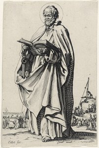 San Pietro da Les Grands Apôtres, 1631 da Jacques Callot
